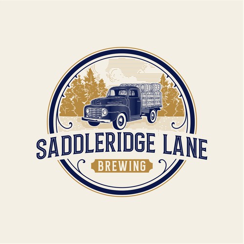 COOL HATCHING LOGO FOR LOCAL BREWING BRAND