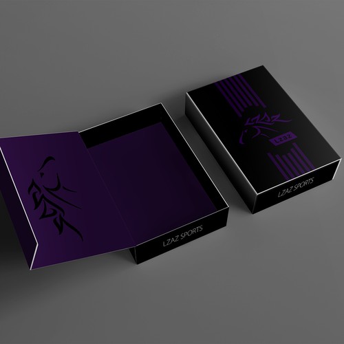 box design for sports brand 