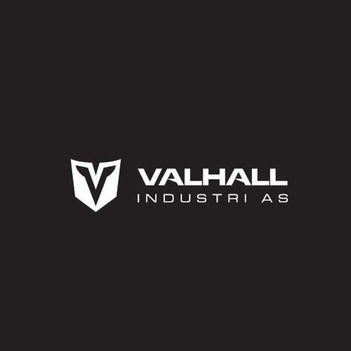 industrial company, with powerfull logo