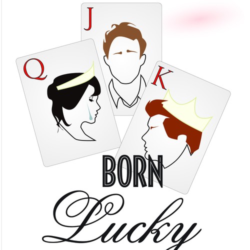 Born Lucky book cover version 1