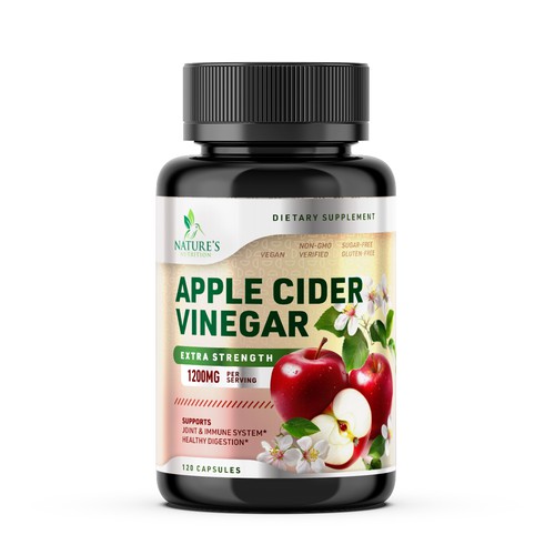 Apple Cider Vinegar Label