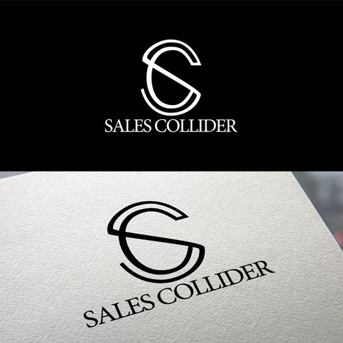 Industrial logo for a tech-centric sales education company