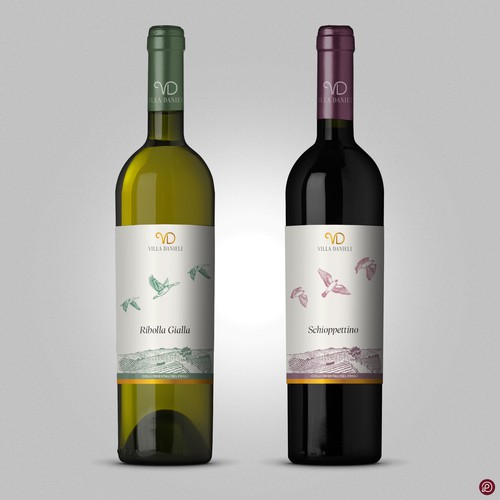 Wine label design contest winner