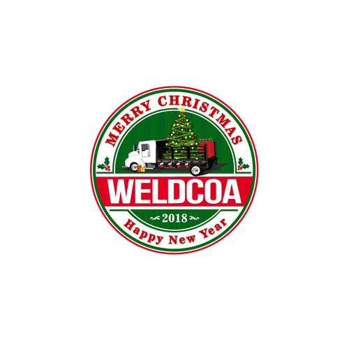 Christmas Logo for Weldcoa