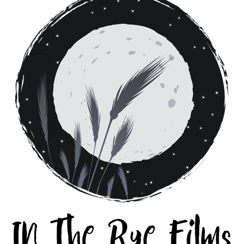 Whimsical and Ominous Film Production Logo, Hand-drawn