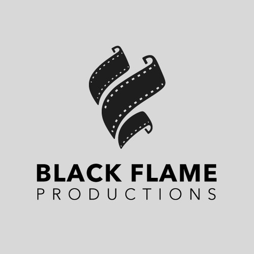 Cool, masculine Logo for company name „Black Flame”