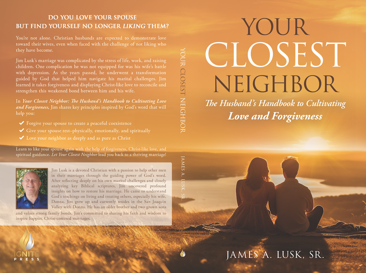 Design a cover for a book for Christian Husbands about restoring their marriage