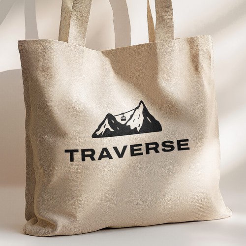 Hand Illustrated Logo Design for Traverse