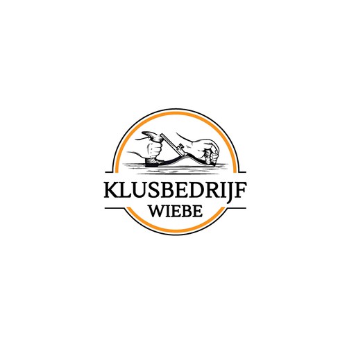 Klusbedrijf Wiebe Logo design