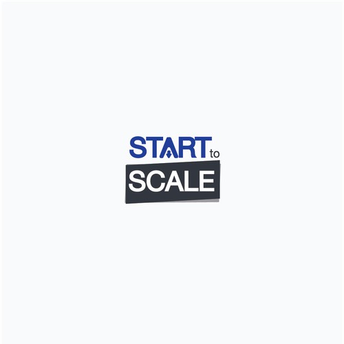 Start to scale logo simple