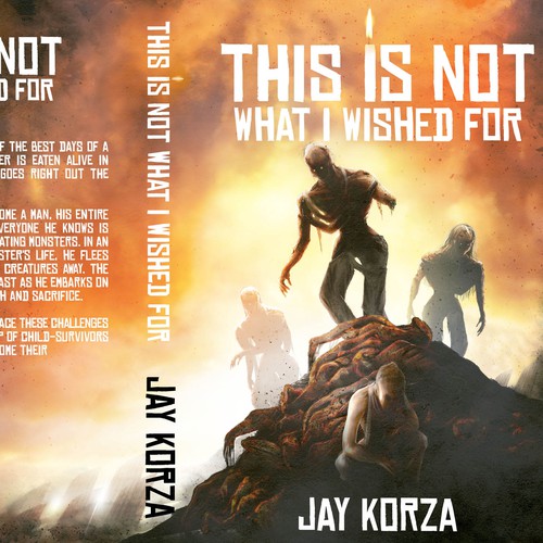 Zombie book cover!