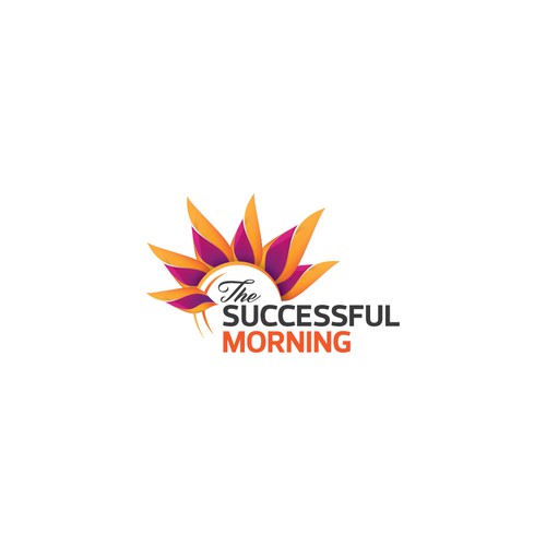 An inspirational logo for "The Successful Morning"