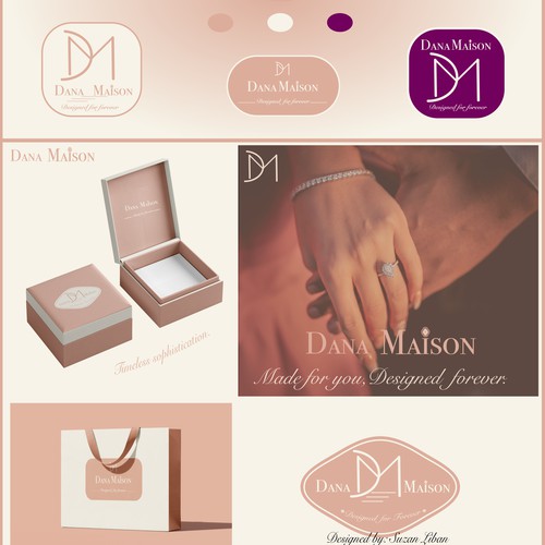 Logo & Visual Identity for DANA MAISON