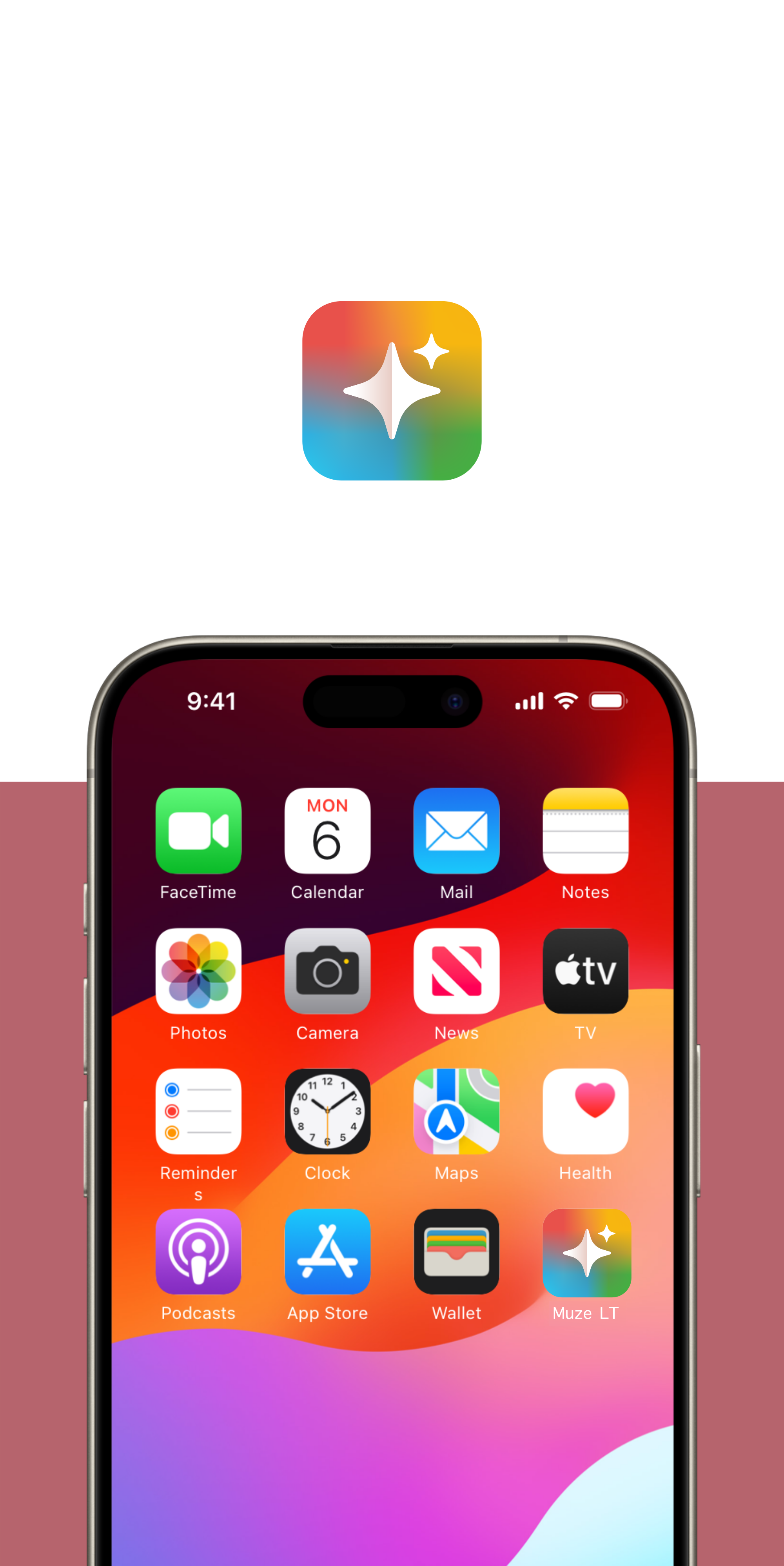 Design iOS app icon for AI Image Generator
