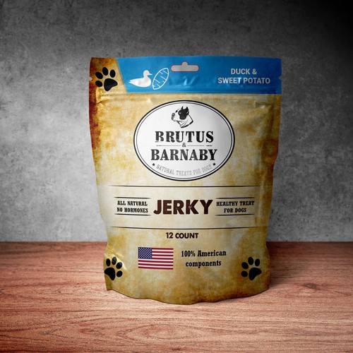 Package design for dogs food