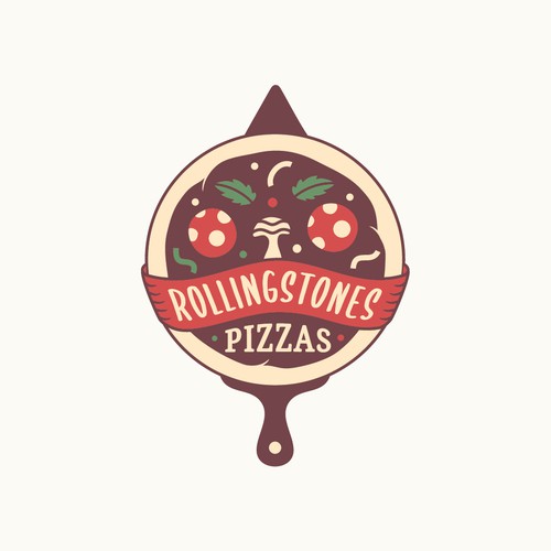 Pizza Food Truck Logo