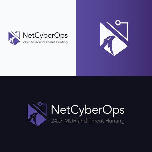 NetCyberOps logo Design