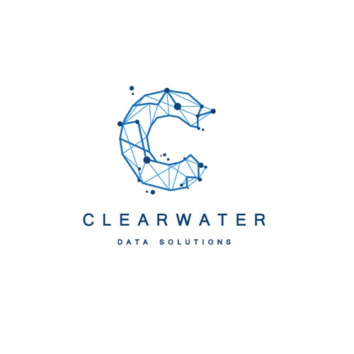 logo concept for Clearwater Data Solutions
