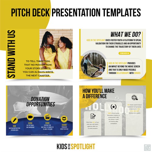 Pitch Deck Presentation Templates