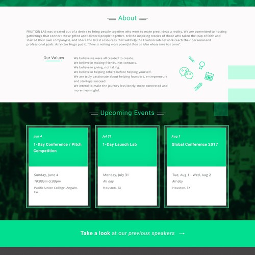 Web page concept