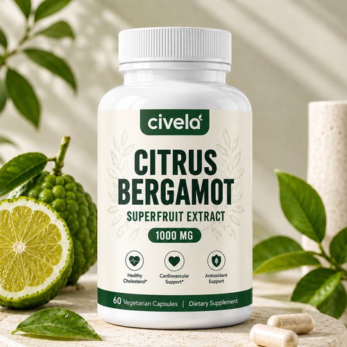 Civela Citrus Bergamot Extract – Supplement Packaging