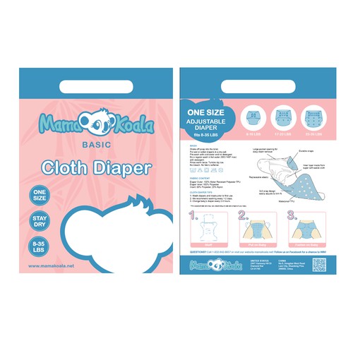 Diapers Package Design