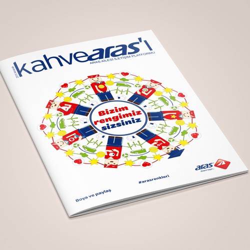 Magazin-Cover-Design für Aras Kargo