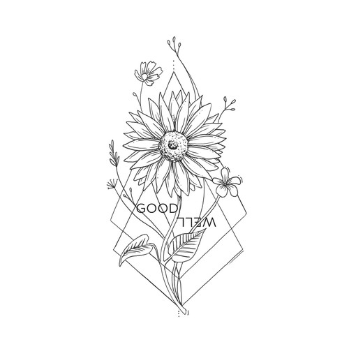 Flower tatto