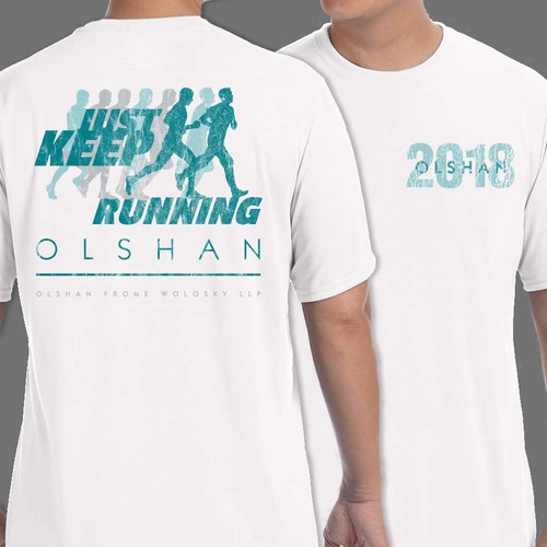 Vintage T-shirt for running team