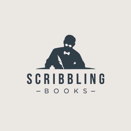 Logo design for Scribbling Books that tell a story