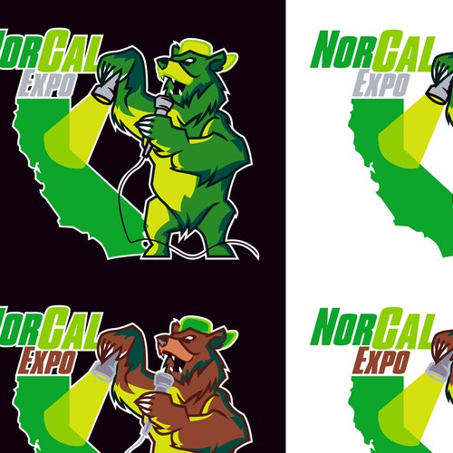 Redesigner Bear Mascot for a company on North California