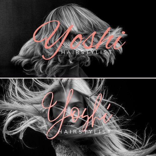 Logo for a hairstylist