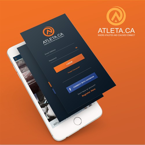 App Design for Atleta Recruiting