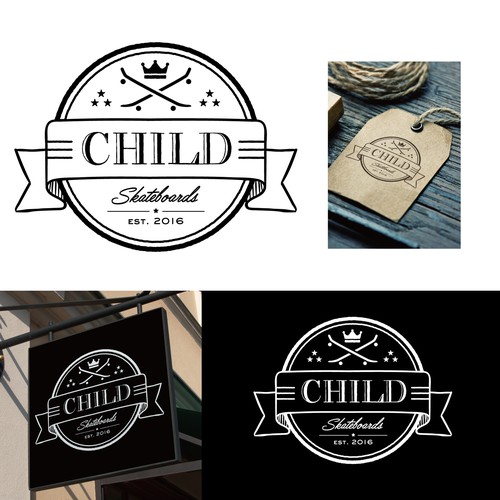 Skateboarding shop CHILD_logo