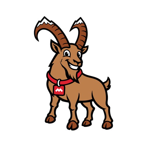 Mascot Character - Alpine Ibex