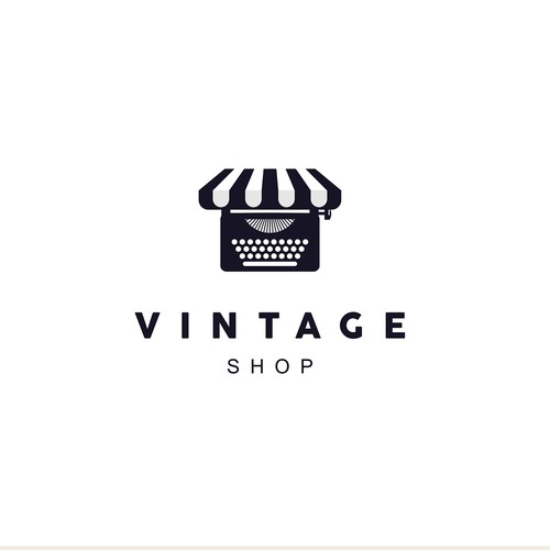 Logo for a vintage shop