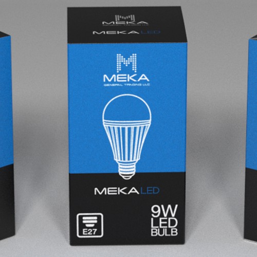 Packaging for LED light bulb