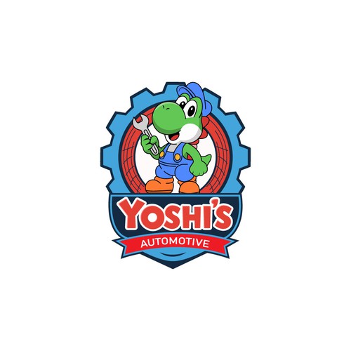 Logo Concept for Yoshi's Auto Repair