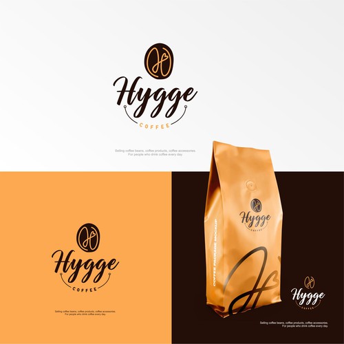 Logo design for Hygge coffee
