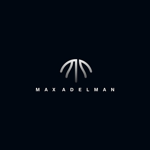 Basketball player personal brand logo