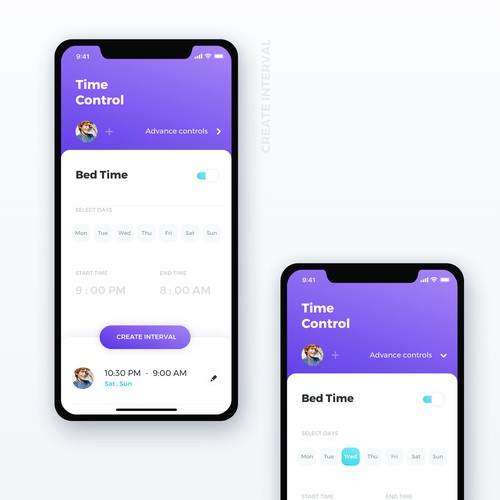 Design of a Parental control app