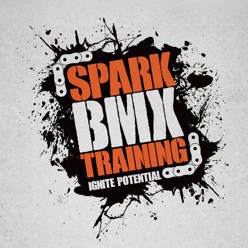 Create an eye catching logo for Spark BMX Training