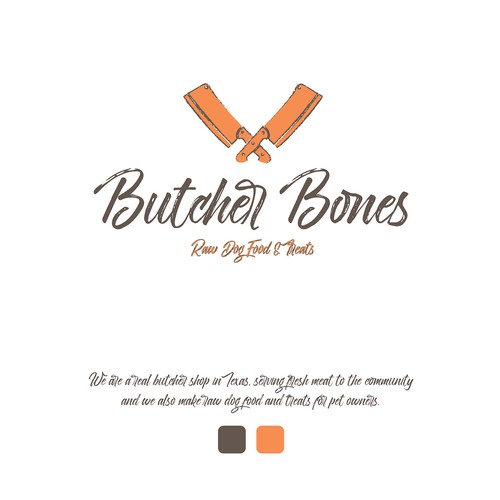 Dog Food / Butcher Logo