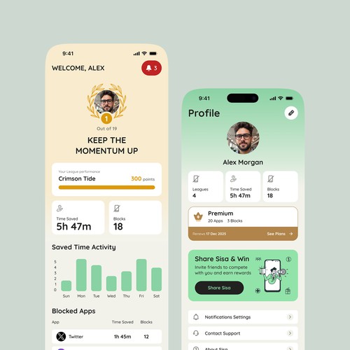 Block Apps & Save Time Social iOS App