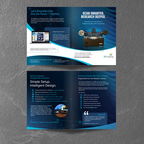 ViewScan 5 - Future Modern Brochure Design