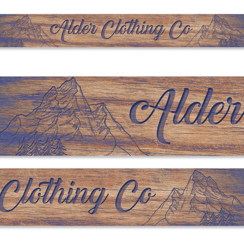 Alder Clothing Co. Car Banner