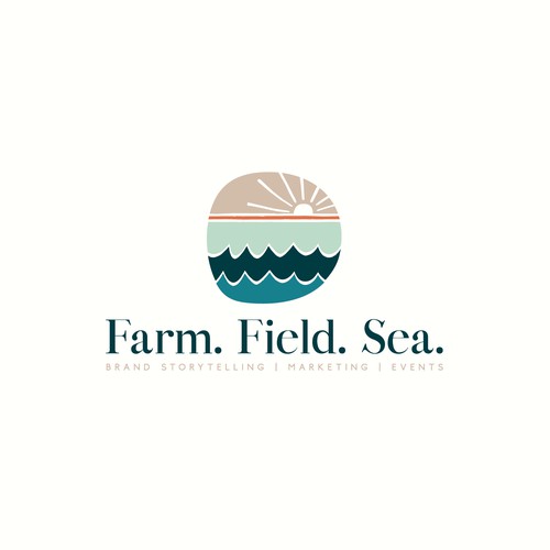 Brand Identity for Farm. Field. Sea.