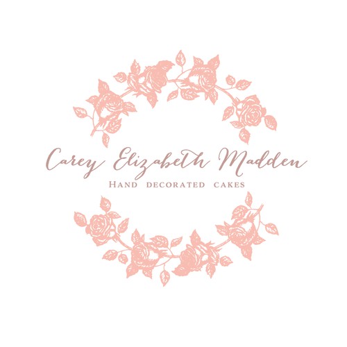 "Modern Vintage" hand decorated cakes