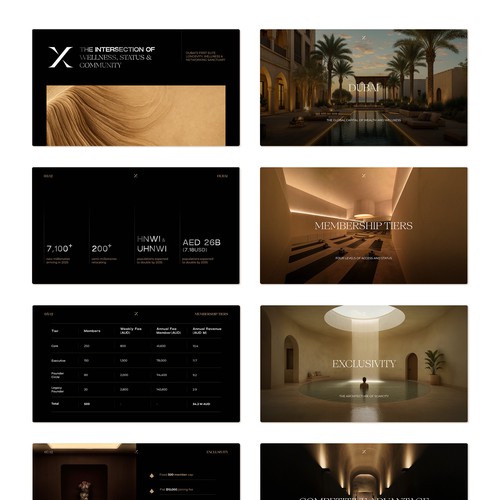  Luxury Wellness & Longevity Club Pitch Deck