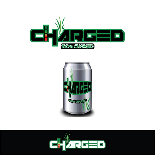 Create a POWERFUL and ENERGIZED logo for Charged Energy Drink!